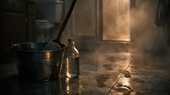 How to clean bathroom floors with white vinegar (and when not to use it)