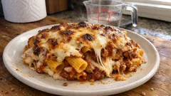 Pasta al Forno with Sausage and Béchamel—Bubbly, Cheesy, and Weeknight-Friendly