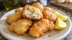 Crispy Italian Baccalà Fritto: Salt Cod in a Light Sparkling-Water Batter