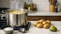 How to boil potatoes so they’re seasoned all the way through
