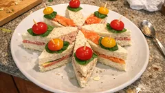 Stella di Tramezzini: a no-cook Italian sandwich star with 4 easy fillings